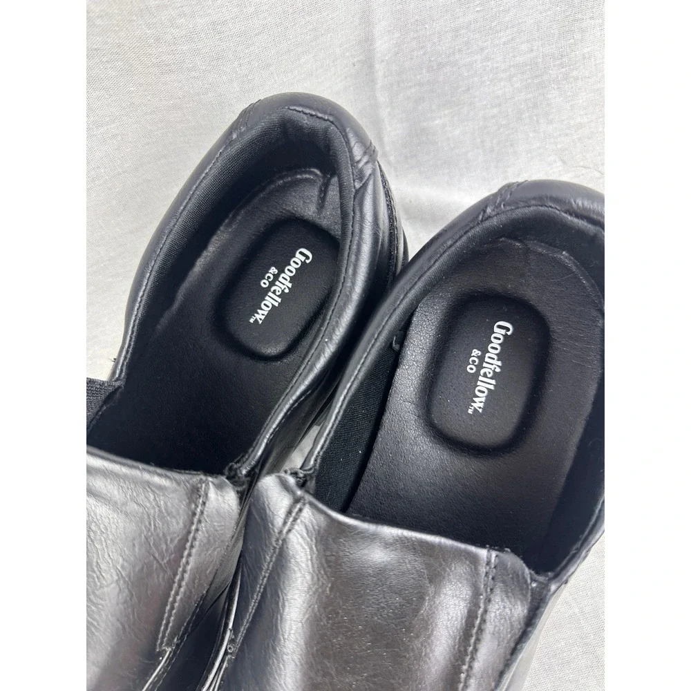 Goodfellow &‎ Co Mens Black Slip On Loafers Dress Shoes Size 13 Formal Business